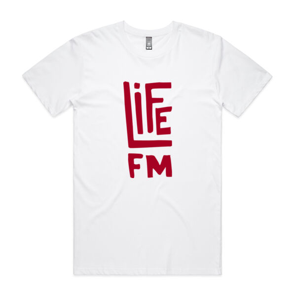 Life FM Logo - White - ascolour/STAPLE TEE Thumbnail