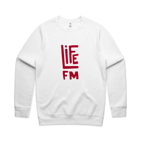 Life FM Logo - White - ascolour/MENS SUPPLY CREW Thumbnail