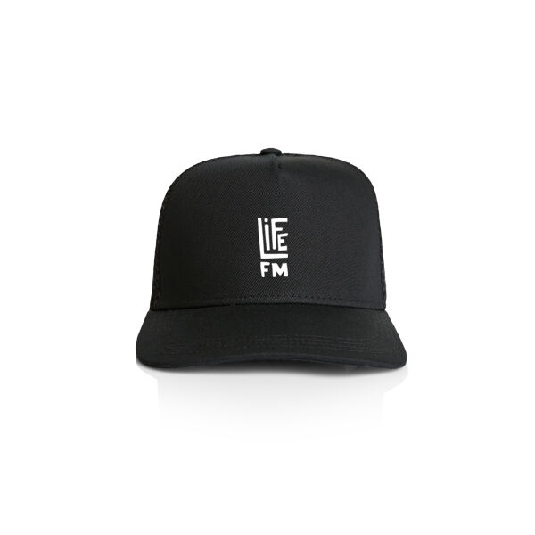 Life FM Logo - AS Colour/STOCK TRUCKER CAP Thumbnail